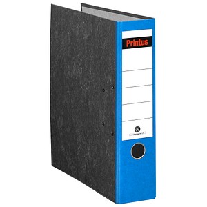 Printus Ordner blau marmoriert Karton 8,0 cm DIN A4 Printus Ordner blau marmoriert Karton 8,0 cm DIN A4