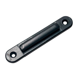 WIHEDÜ Wandhalterung für Absperrgurt-Endstück Wandclip schwarz, 1 St.