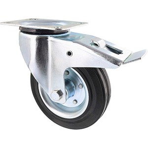 WAGNER® design yourself Transportgeräte-Lenkrolle RO 7160 silber