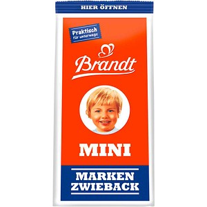 Brandt MINI Markenzwieback 120,0 g, 1 St.