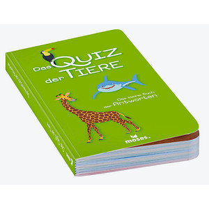 moses Das Quiz der Tiere Quiz, 1 St.