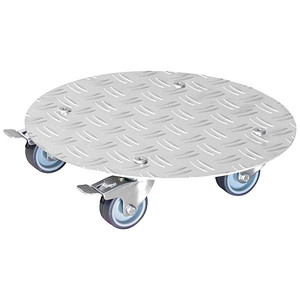 WAGNER® design yourself Pflanzenroller GH 7005 Metall, Ø 30,0 cm silber rund, 1 St.