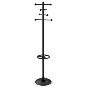 MAUL Kleiderständer MAULsaphir 9401090 schwarz Metall 8 Haken 38,0 x 171,0 cm, 1 St.