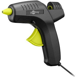 goobay 77824 Premium, 80 W Heißklebepistole-Set schwarz, grün, 1 St.
