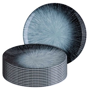 ID Fine Teller Vortex Lona weiß/blau Ø 27,0 cm, 12 St.