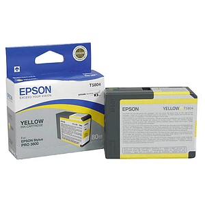 EPSON T5804 gelb Tintenpatrone EPSON T5804 gelb Tintenpatrone