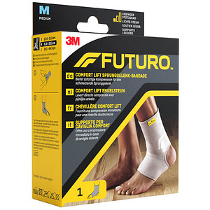 FUTURO™ Sprunggelenkbandage Comfort Lift 76582DABI, Gr. M grau 31,8-38,1 cm, 1 St.