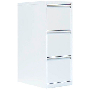 LÜLLMANN Hängeregistraturschrank signalweiß 3 Schubladen 40,0 x 62,0 x 101,2 cm, 1 St.