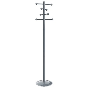 MAUL Kleiderständer MAULsaphir Lite 9401582 silber Metall 8 Haken 38,0 x 171,0 cm, 1 St.