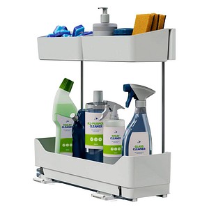 tesa KITCHEN SIDE PULL-OUT SET Schubladen weiß 48,5 x 21,0 x 45,0 cm