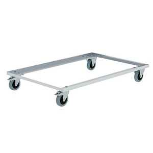 MUNK Transportroller silber 120,0 cm 80,0 cm bis 150,0 kg