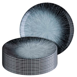 ID Fine Teller Vortex Lona weiß/blau Ø 21,0 cm, 12 St.
