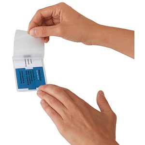 LMG Laminierfolien glänzend für Kleinformat 125 micron Langloch, 100 St.