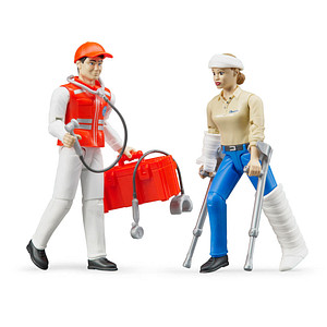 bruder bworld 62710 Rettungsdienst Spielfiguren-Set