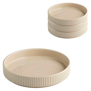 APS Teller THE GRID beige Ø 20,0 cm, 3 St.