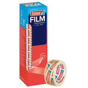 tesa OFFICE-BOX Klebefilm transparent 15,0 mm x 10,0 m 10 Rollen