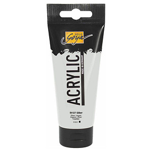 KREUL SOLO GOYA Acrylfarbe silber 100,0 ml, 1 St.