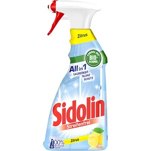 Sidolin All in 1 Zitrus Glasreiniger 500 ml, 1 St.