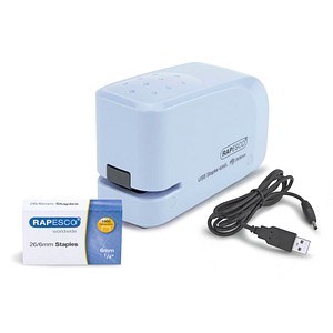RAPESCO® Elektrohefter 626EL hellblau, 1 St.