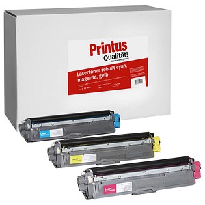 Printus  cyan, magenta, gelb Toner kompatibel zu brother TN-245C/M/Y, 3er-Set