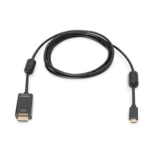 DIGITUS USB-C/HDMI Kabel AK-300330-020-S 2,0 m schwarz, 1 St.