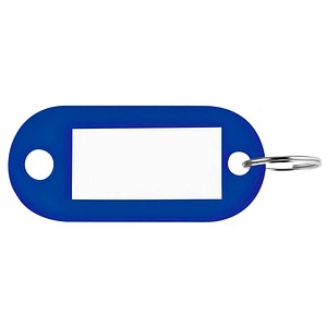 pavo Schlüsselanhänger blau, 100 St.