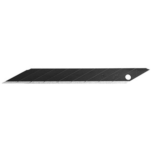 NT Cuttermesser-Klingen BA15P black blade schwarz 9,0 mm, 10 St.