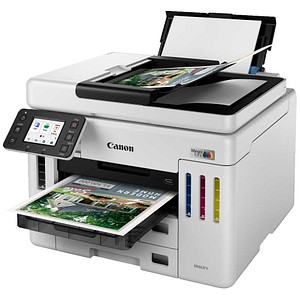 AKTION: Canon MAXIFY GX7150 4 in 1 Tintenstrahl-Multifunktionsdrucker weiß mit 100 Euro CashBack