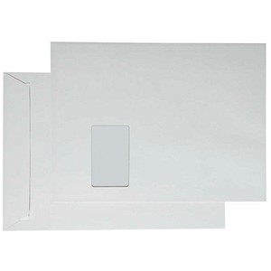kaenguruh the world of paper Versandtaschen DIN C4 mit Fenster grau 25 St.