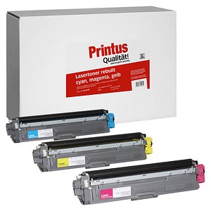 Printus  cyan, magenta, gelb Toner kompatibel zu brother TN-246C/M/Y, 3er-Set
