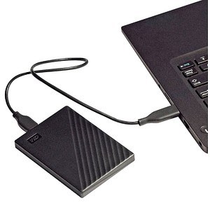Western Digital My Passport 6 TB externe HDD-Festplatte schwarz