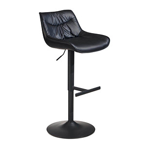 WOHNLING Barhocker WL7.005 schwarz Kunstleder, 1 St.