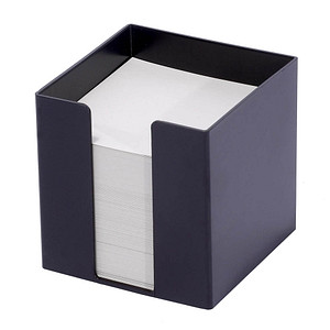 M&M Zettelbox schwarz inkl. 700 Notizzettel weiß, 1 St.