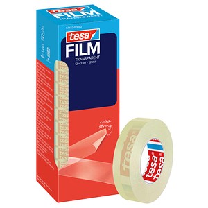 tesa OFFICE-BOX Klebefilm transparent 12,0 mm x 33,0 m 12 Rollen