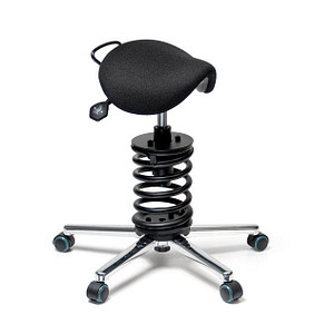 meychair Sattelhocker A34-TRG-ST2 04200 schwarz, 1 St.