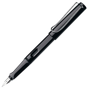 LAMY safari Patronenfüller schwarz hochglänzend M (mittel), 1 St.