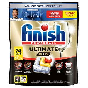 finish POWERBALL ULTIMATE PLUS CITRUS Spülmaschinentabs, 74 St.