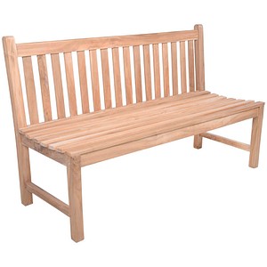 Garden Pleasure Gartenbank SOLO 940296 natur Holz 150,0 cm