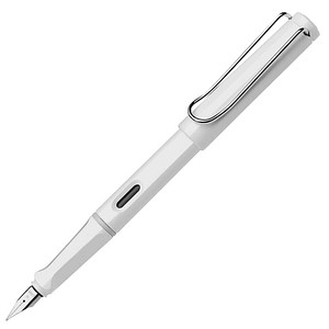 LAMY safari Patronenfüller weiß hochglänzend M (mittel), 1 St.