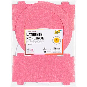 folia Bastelset Glitter pink