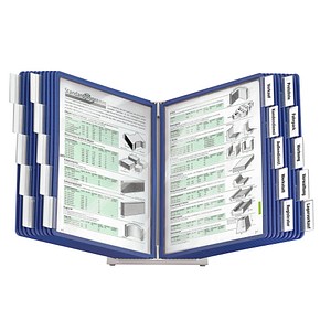 DURABLE Sichttafelsystem VARIO 900587107 DIN A4 blau mit 20 St. Sichttafeln, 1 St.