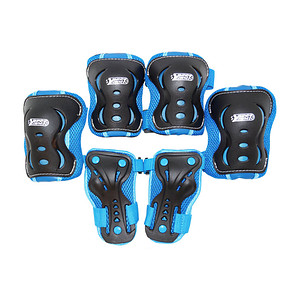 BEST®SPORTING Protektoren-Set Größe M blau, 1 Set