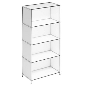 viasit Aktenregal System4 weiß 77,9 x 40,4 x 155,7 cm, 1 St.