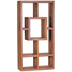 WOHNLING Bücherregal braun 90,0 x 35,0 x 180,0 cm, 1 St.