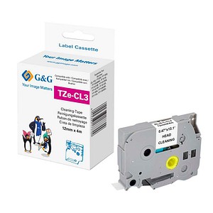 G&G Reinigungskassette 21656 ersetzt brother TZe-CL3 , 12 mm, 1 St.