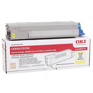 OKI 43865721 gelb Toner OKI 43865721 gelb Toner