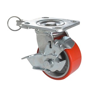 WAGNER® design yourself Schwerlast-Lenkrolle RO 0114 rot