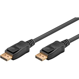 goobay DisplayPort 2.0/2.1 Kabel 5,0 m schwarz, 1 St.