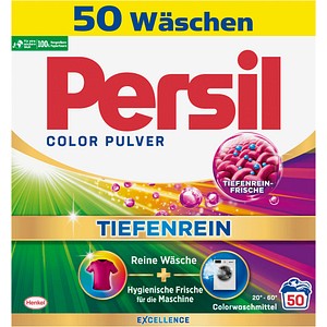 Persil COLOR PULVER TIEFENREIN Waschmittel Pulver, 3 kg