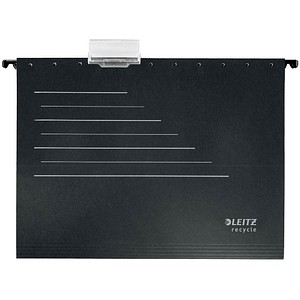 10 LEITZ Hängemappen ALPHA® recycle 1921 schwarz 10 LEITZ Hängemappen ALPHA® recycle 1921 schwarz